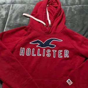 Red Hollister sweater
